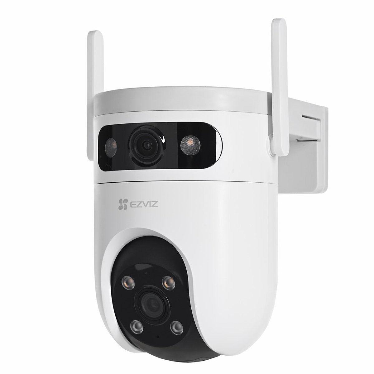 Ezviz H9C 2K+2K outdoor camera double lens, 360° security camera IP camera outdoor with color night vision, security camera AI person vehicle detection, two-way audio compatible with Amazon Alexa and Google Assistant - AI tracking - no monthly costs