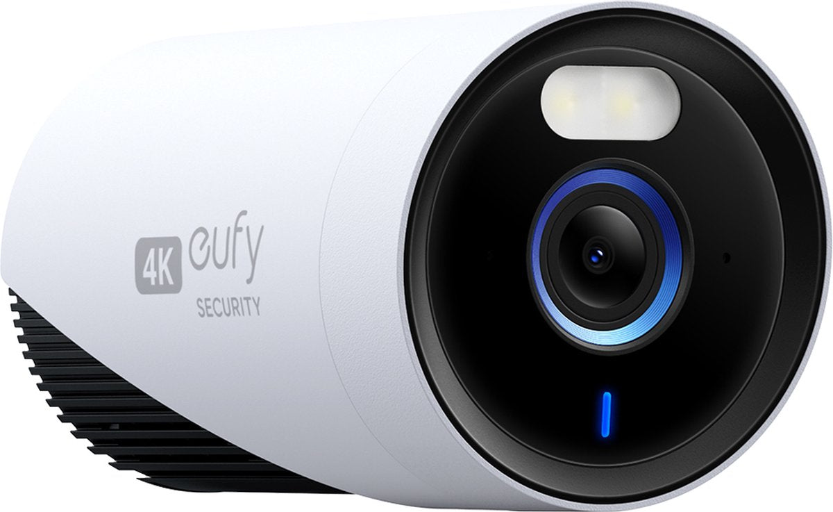 Eufy Security E330 Outdoor Camera Add-On Security Camera - Outdoor Cam - 4K Ultra HD Resolution - 24/7 Recording - WiFi Coverage of 464 m� - AI Facial Recognition - Wired Security Camera