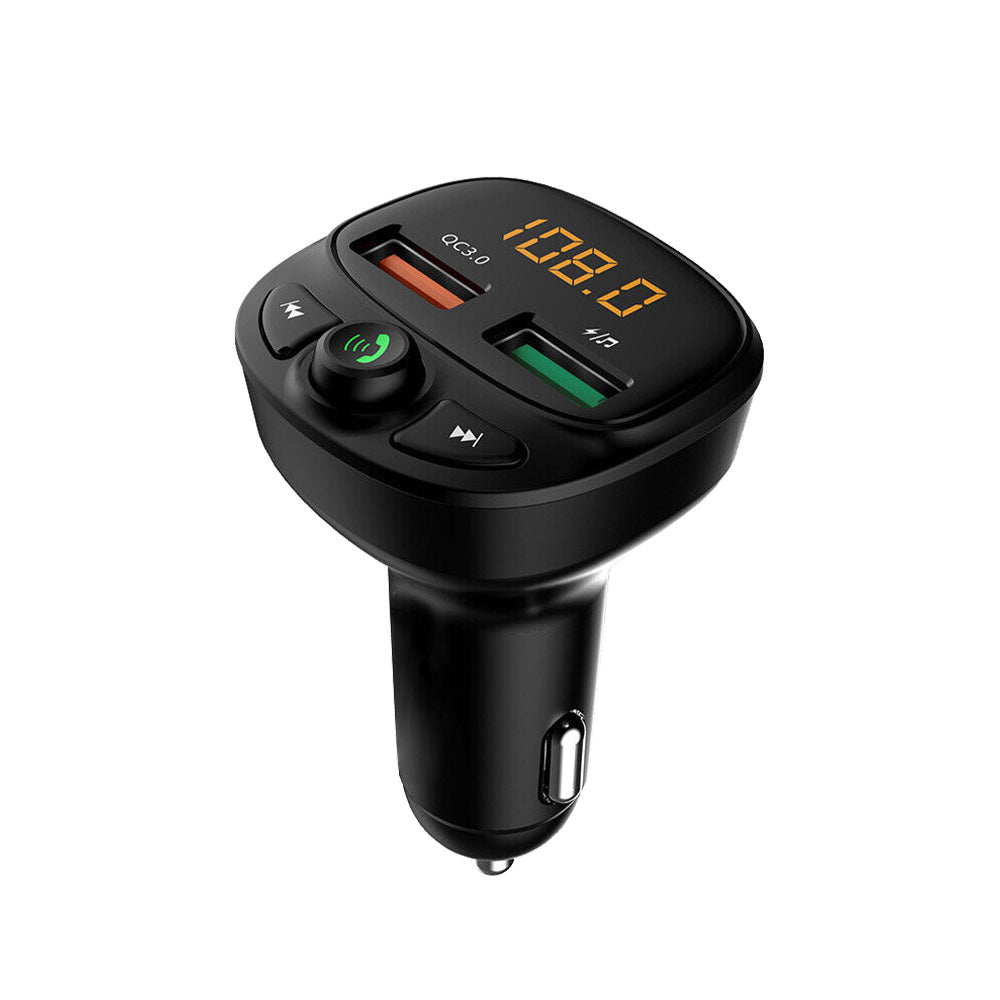 Car Phone Charger FM Transmitter Suitable for iPhone Samsung