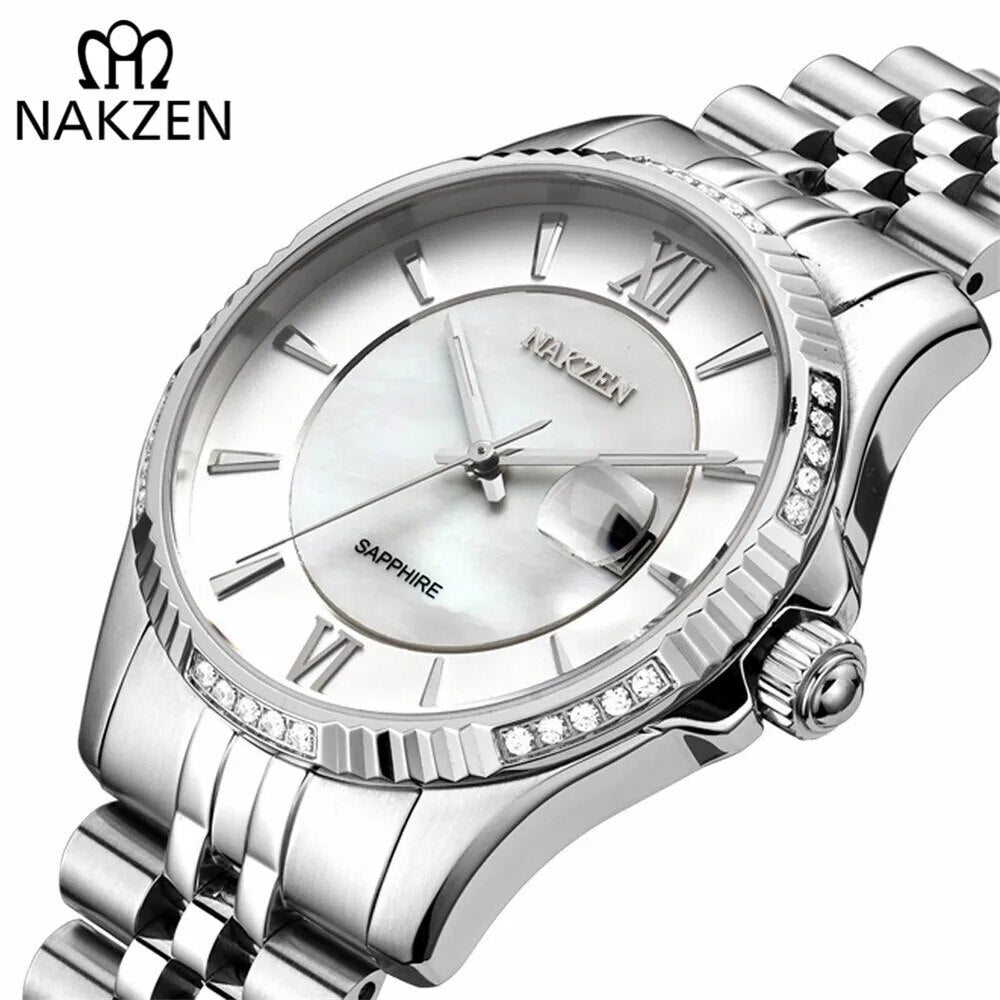 NAKZEN Business classic Mens Watches Top Brand Luxury Waterproo Man Quartz Watches Male Clock wristwatches Relogio Masculino 6013