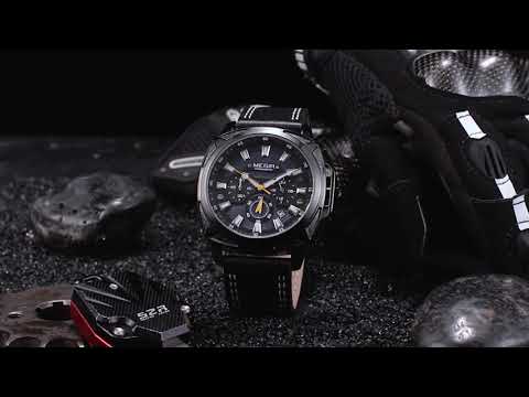 MEGIR Relogio Masculino Watches Men Fashion Leather Band Sports Military Watches Luxury Quartz Business Wristwatch Reloj Hombre 2128