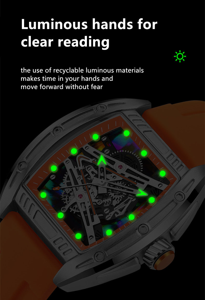 RUIMAS Fashion Military Quartz Watches Men Luxury Casual Sport Wrist Watches Waterproof Luminous Clock Large Dial Reloj Hombre 338