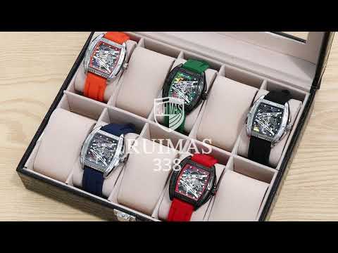 RUIMAS Fashion Military Quartz Watches Men Luxury Casual Sport Wrist Watches Waterproof Luminous Clock Large Dial Reloj Hombre 338