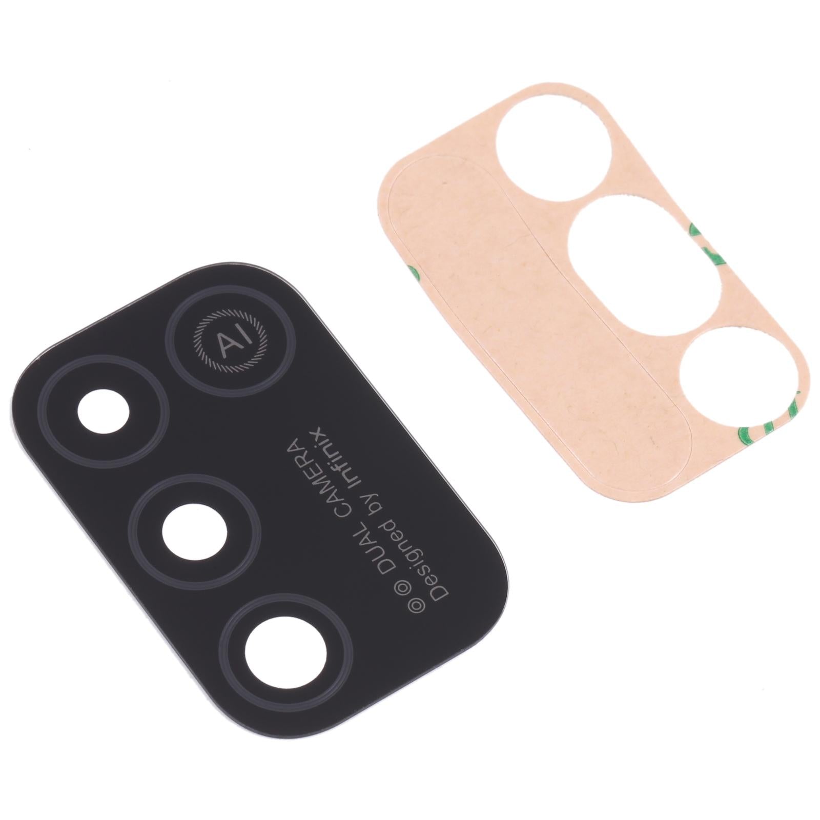 NNEIDS 10Pcs Infinix Hot 10 Play / Smart 5 Camera Lens Replacement