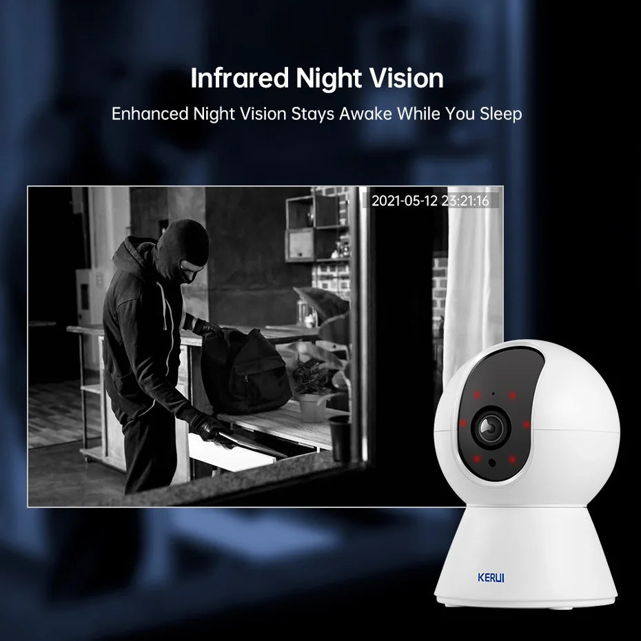 8Mp 4K Smart Wifi Ip Camera With Auto Tracking