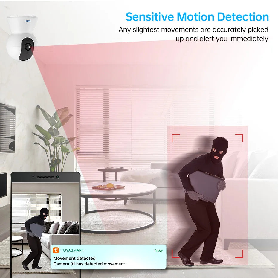 8Mp 4K Smart Wifi Ip Camera With Auto Tracking