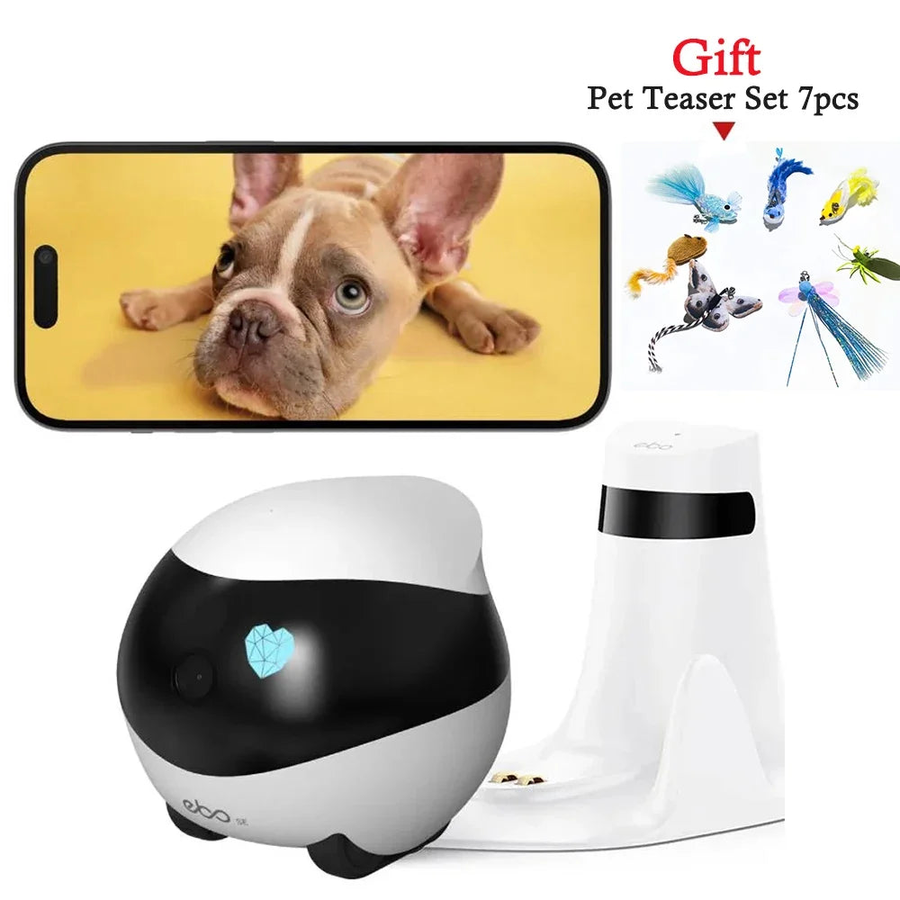NNEOBA Smart 360° Camera Robot with Night Vision (1080P WiFi)