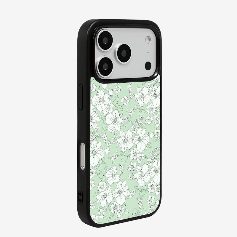 Casey Spring Meadow Floral AG Matte Phone Case – Slim MagSafe Anti-Fingerprint TPU Protective Cover