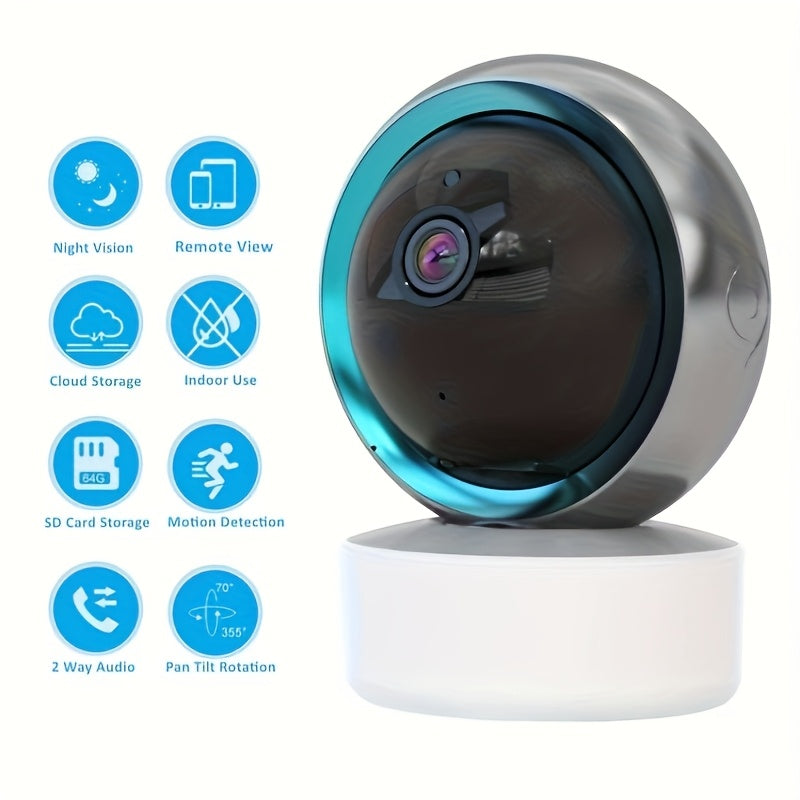 NNETM 5G WiFi Indoor Smart Security Camera