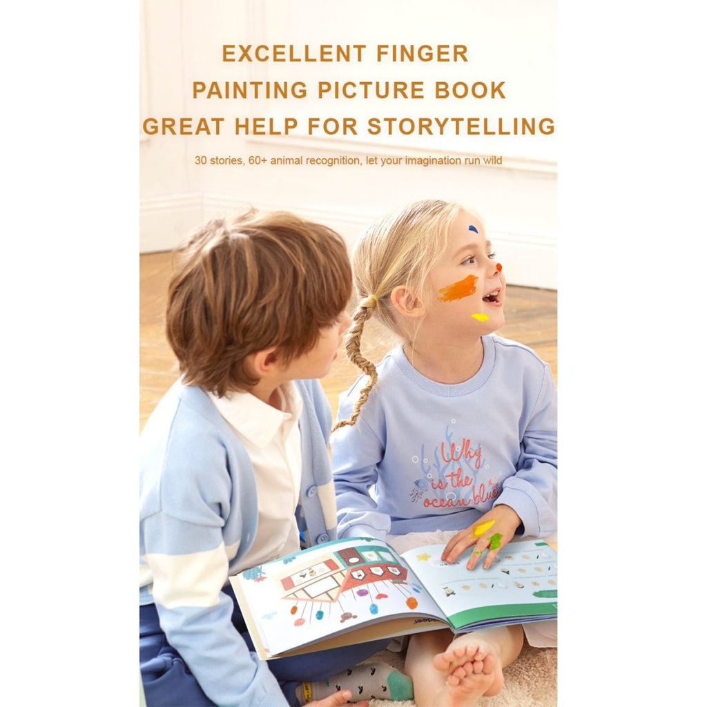 Finger Paint Art Book