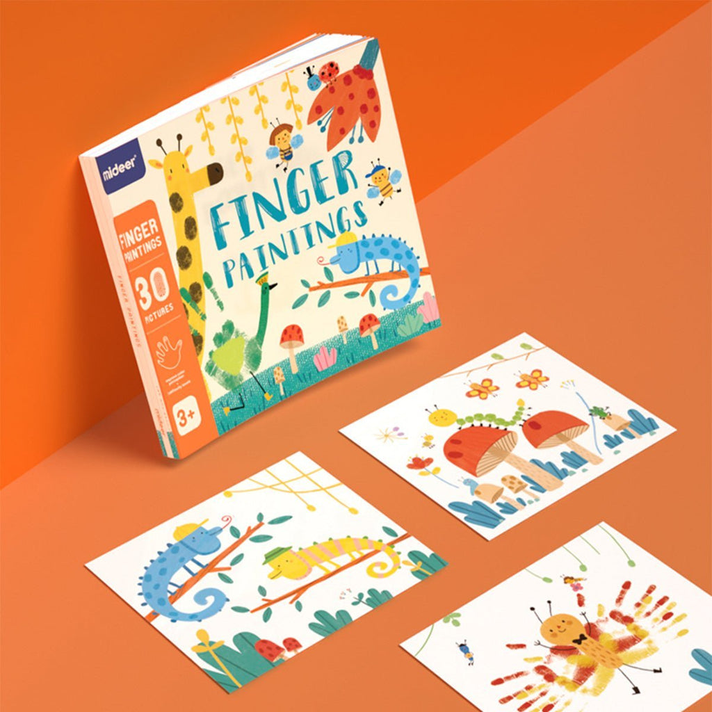Finger Paint Art Book