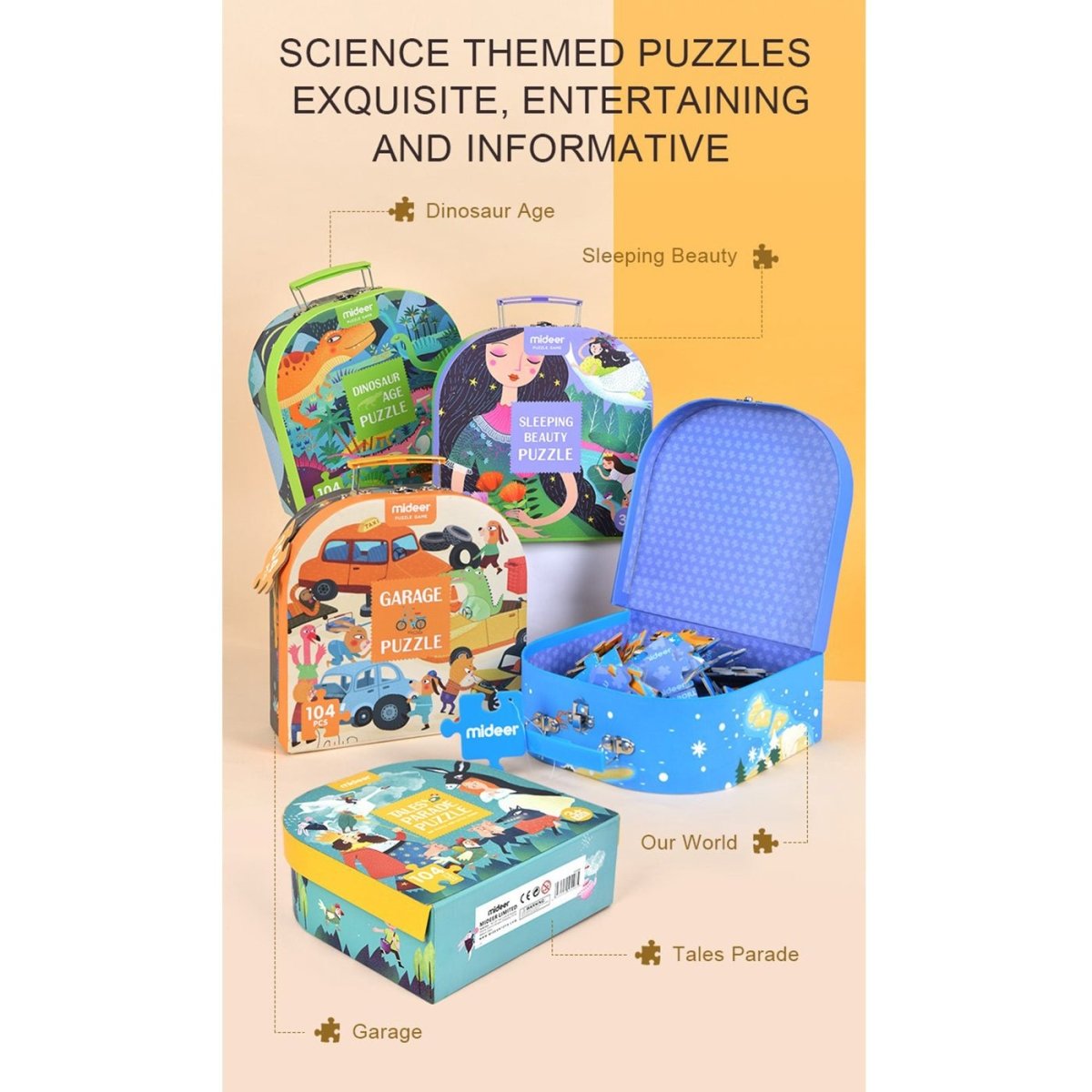 Our World 100pcs Puzzle Gift Box