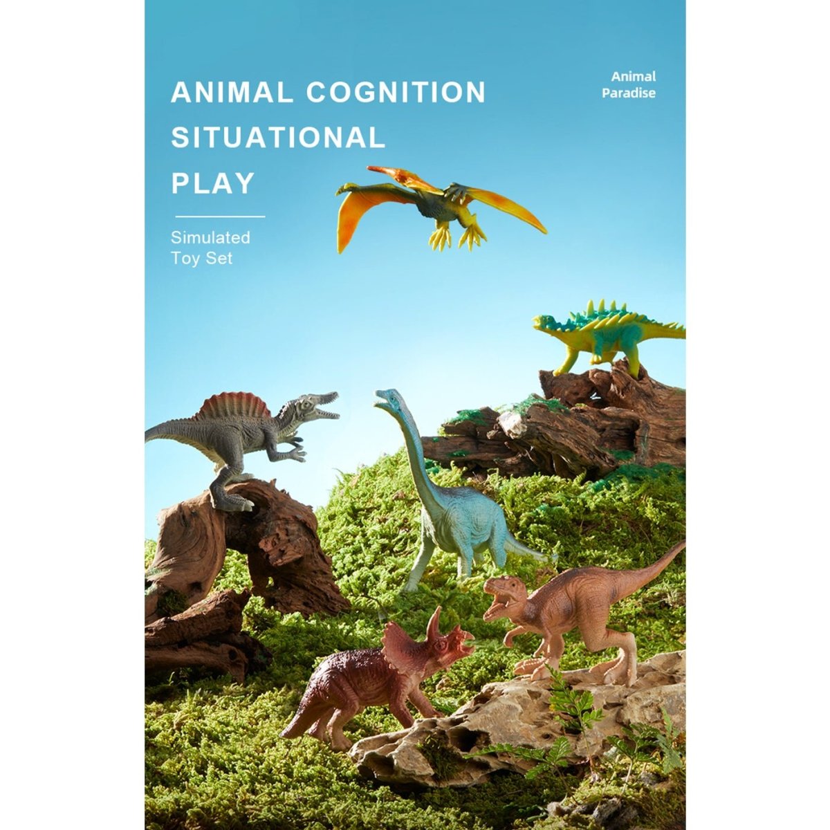 Simulation Toy Set - Dinosaur World
