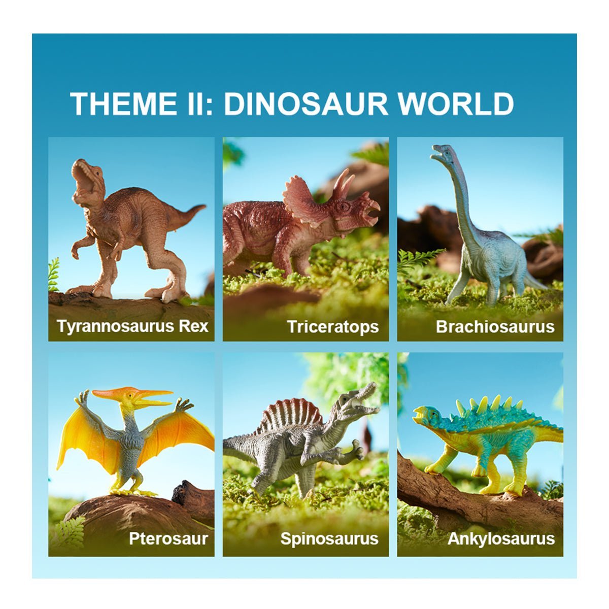 Simulation Toy Set - Dinosaur World