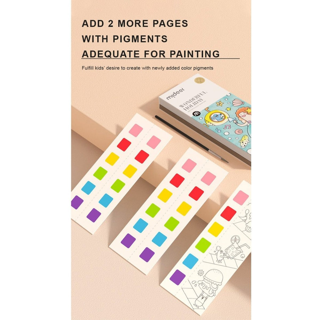 Wonderful Forest Watercolor Paiting Book