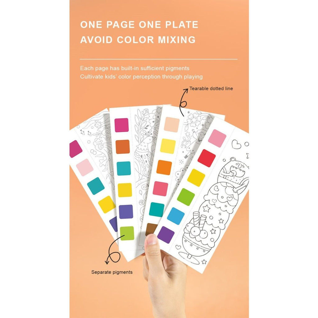 Wonderful Forest Watercolor Paiting Book